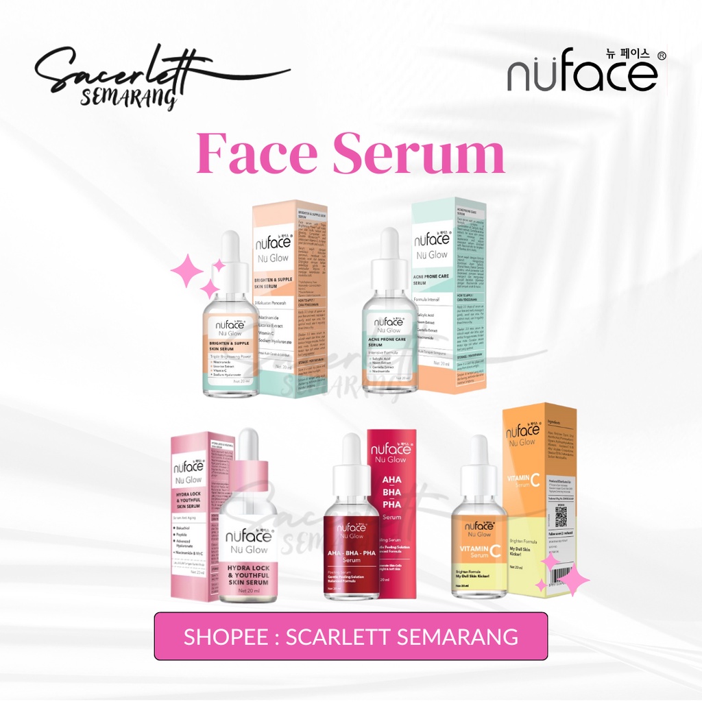 Nuface Nu Glow Face Serum | Serum Men