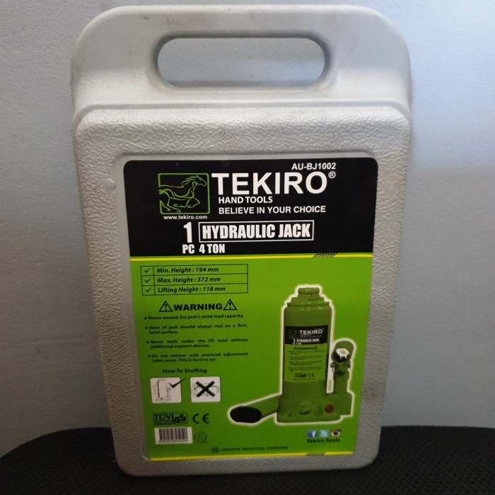 Dongkrak Dongkrak Botol 4 Ton Tekiro