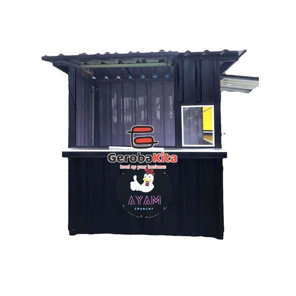 Booth Kontainer Custom/ Gerobak Murah