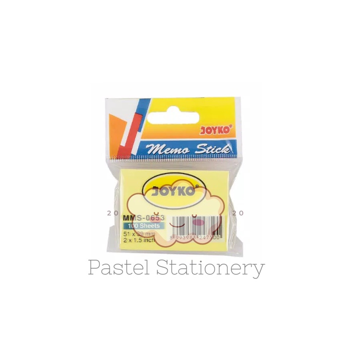 

Memo Tempel Sticky Notes Joyko MMS-0653 - Kertas Stick Note Pad 653 Warna Joyko