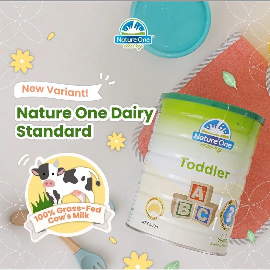 SUSU PREMIUM BAYI ANAK - NATURE ONE DAIRY STANDARD NEWBORN / FOLLOW ON / TODDLER / STUDENT 900 gr