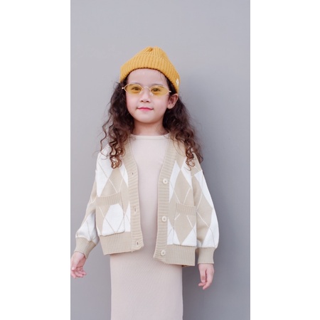 RACHIDKIDS / CARDIGAN ANAK / CARDIGAN RAJUT IMPORT /  WIND CROP CARDIGAN