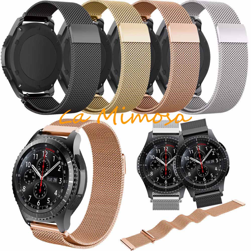 Strap Milanese Steel Metal 22mm Samsung Galaxy Watch 46mm Frontier