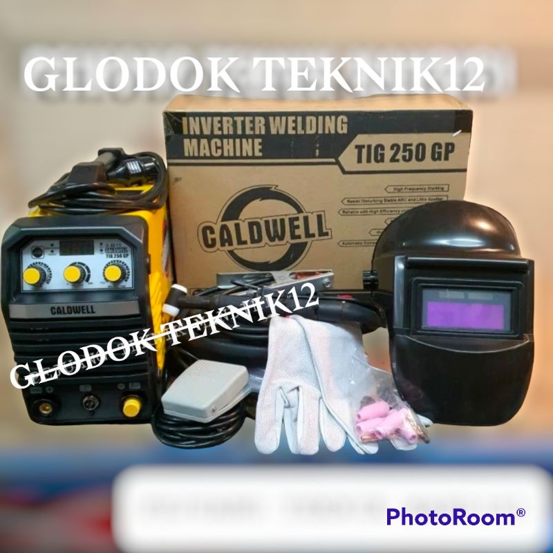 MESIN LAS ARGON CALDWELL TIG 250 GP / TRAVO / TRAVO LAS CALDWELL TIG 250 GP / TIG250GP CALDWELL