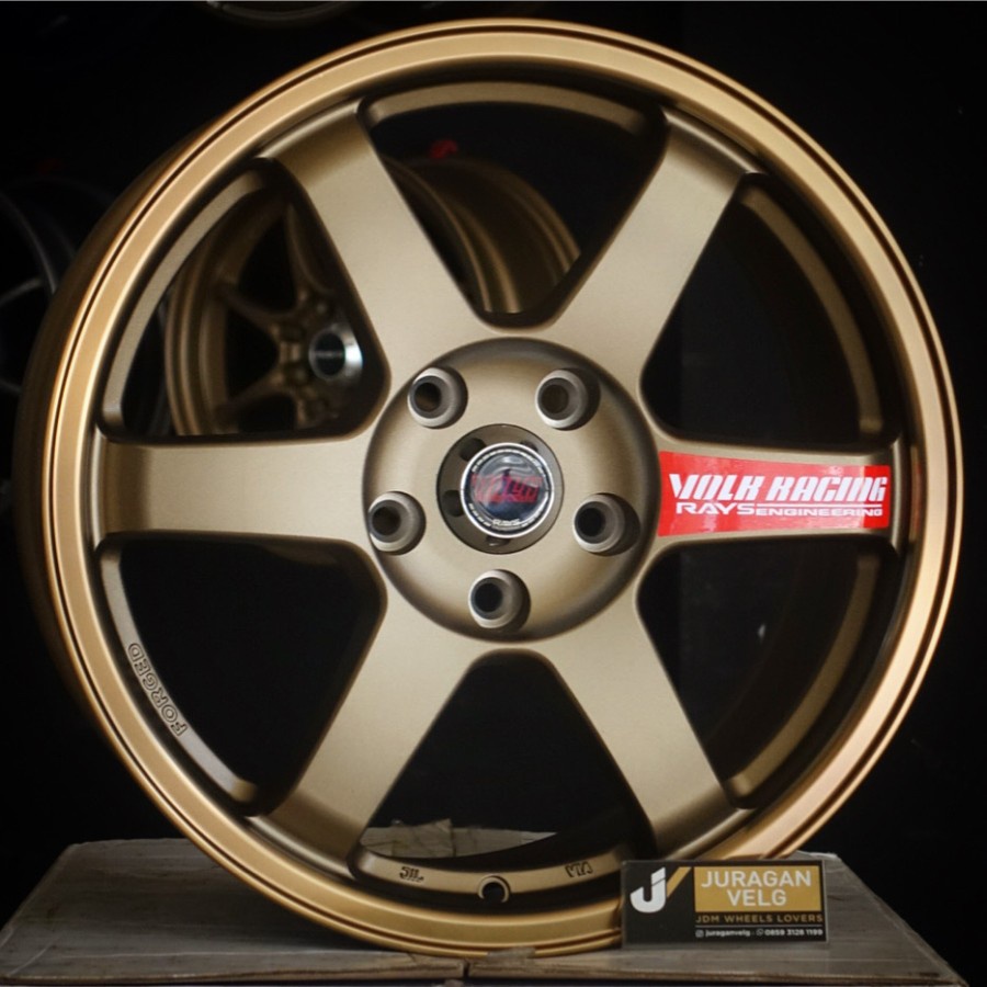 Te37 R17 bronze Hole5