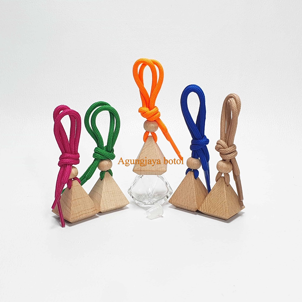 Botol Parfum Gantung 8 Ml Diamond Tali / Botol Parfum Gantung / Parfum Mobil / Botol Parfum Mobil / 