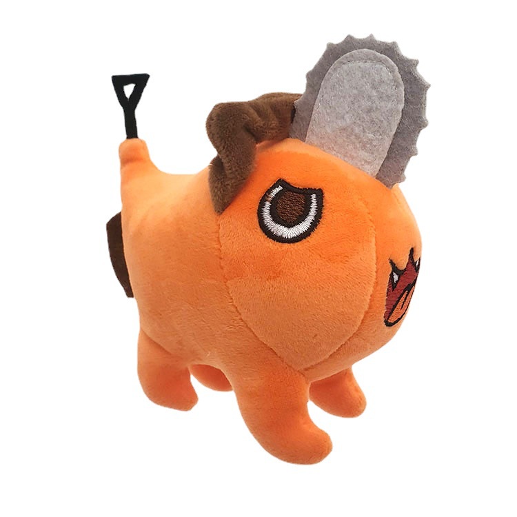 Gantungan Kunci Boneka Anime Saw Man Pochita Bahan Plush Untuk Hadiah Natal Anak