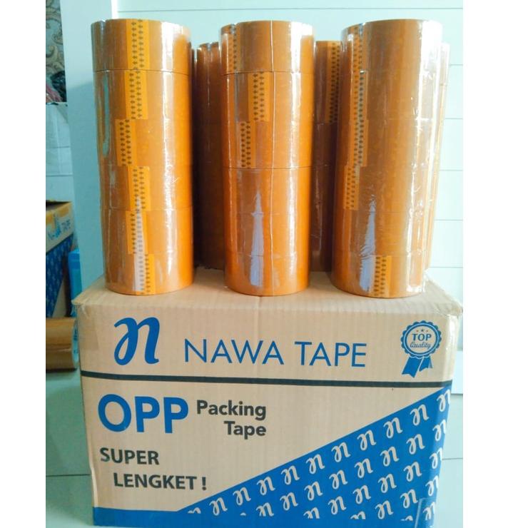 

TERMURAH 7936 LAKBAN 45 MM X 90 YARD HARGA 1 DUS (72 PCS ),,,,NAWA TAPE ㅀ