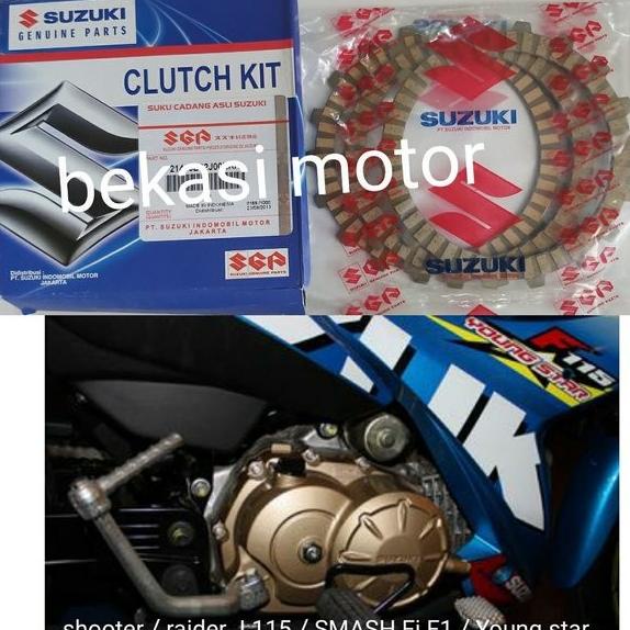 Motor Sparepart Motor clutch kampas kopling suzuki shooter young star