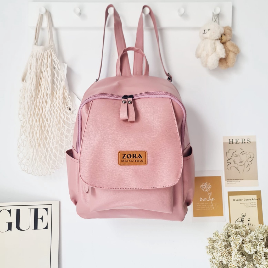 ZORA - Bronze - Tas Ransel Wanita