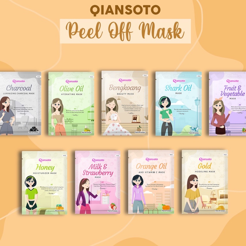 QIANSOTO Peel Off Masque 35ml