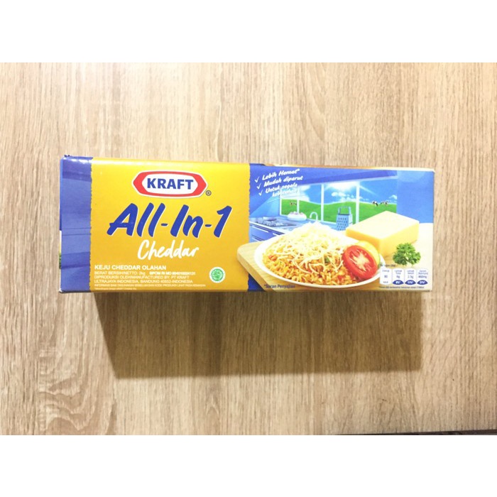 

NEW Kraft All In One Cheese 2kg - GRAB GOJEK