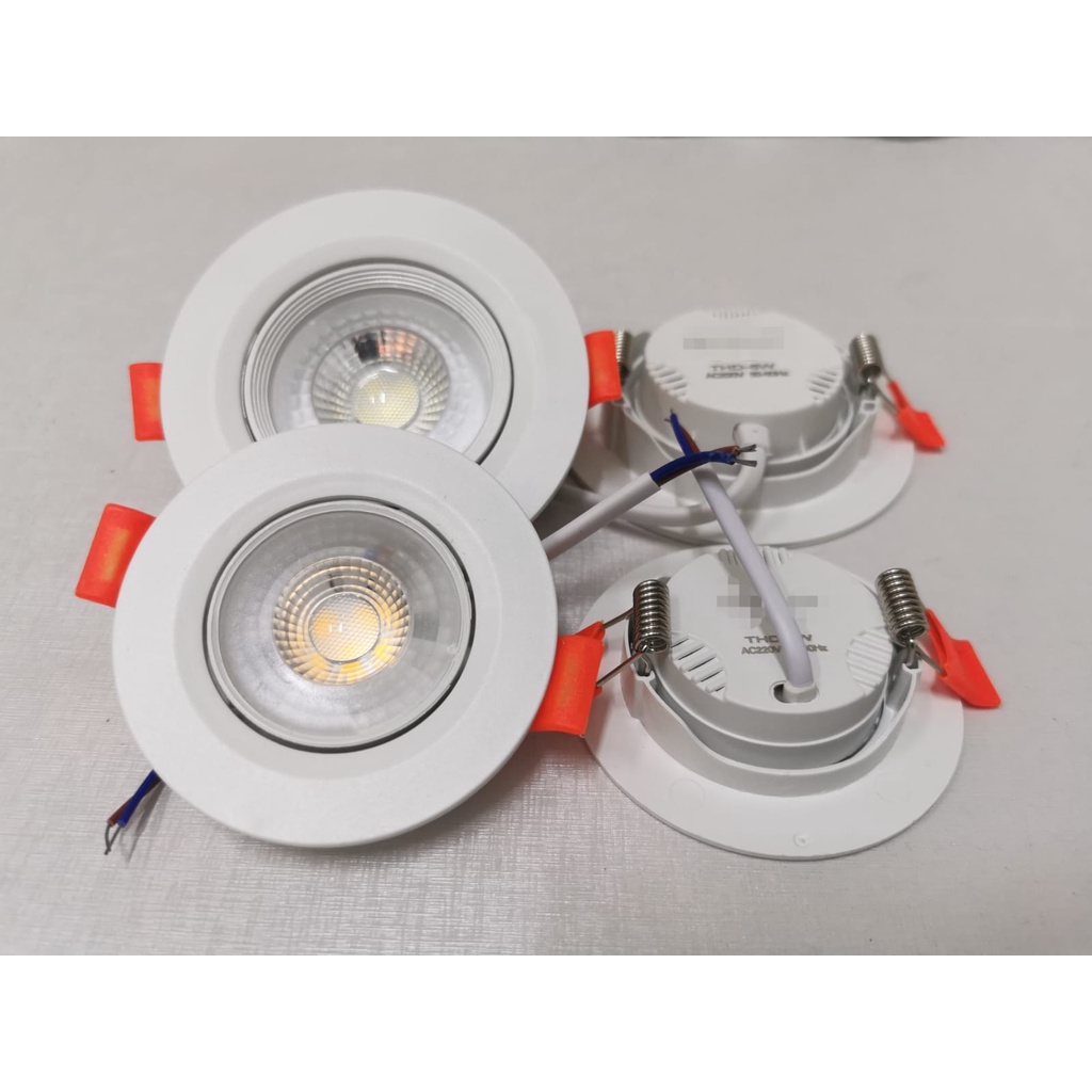 Lampu Led downlight COB spot light sorot 3watt - 5watt