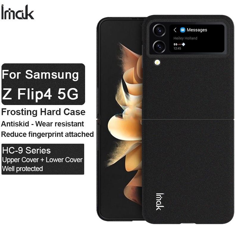 Imak Case Samsung Galaxy Z Flip 4 Flip4 5G Frosting Hard Casing Matte