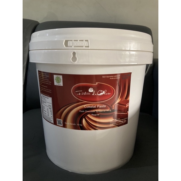 

Coklat Pasta/Coklat Filling/Coklat Topping Kemasan 5kg