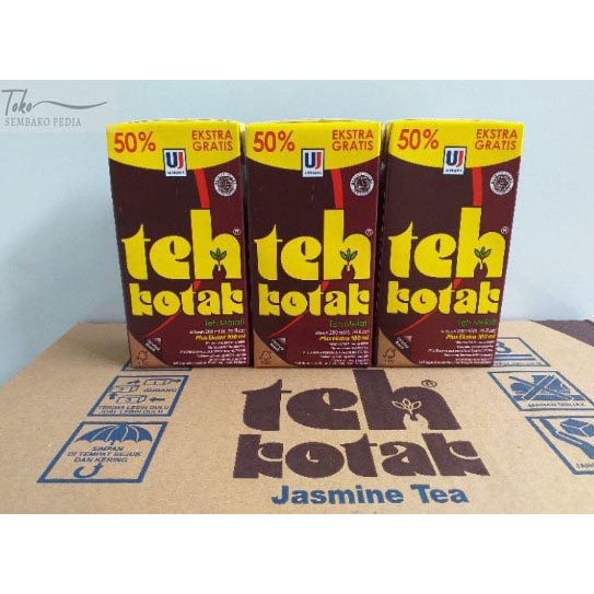 

Teh Kotak Jasmine 300ml per Dus isi 24 Pcs