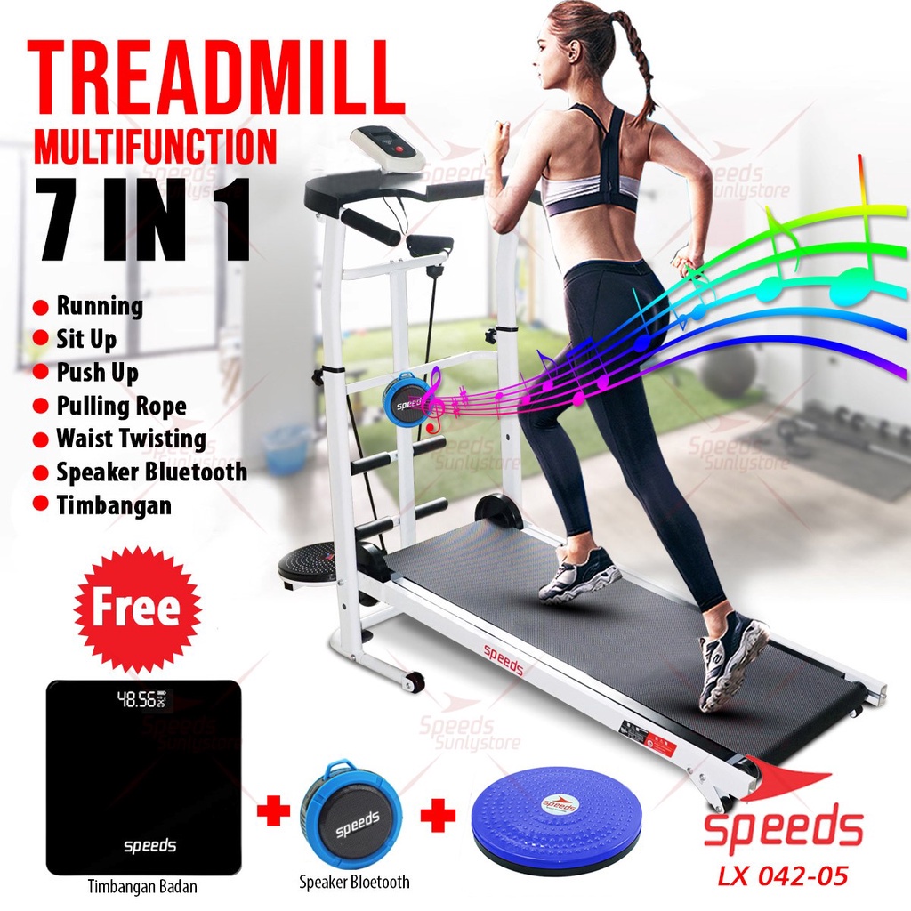 Treadmill Manual Speed | Treadmill Second mulus | Treadmill Murah Terjangkau | Gratis Ongkir