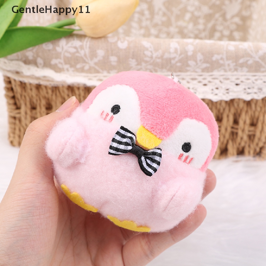 Gentlehappy Gantungan Kunci Boneka Penguin Bahan Plush 10CM