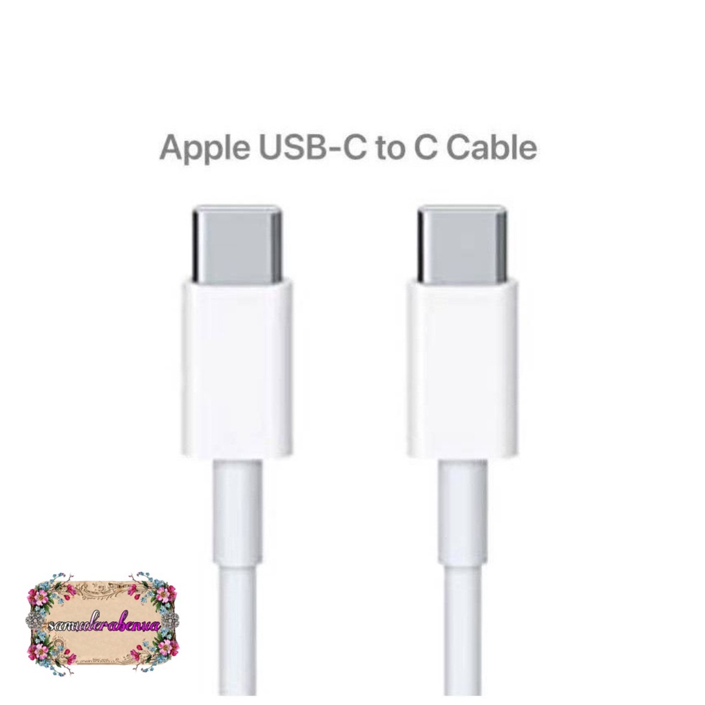 Tipe c ke tipe c - Tipe c KABEL DATA - USB-C CHARGER CABLE - CABLE PAD - Air - Pro  - 2Meter SB4454