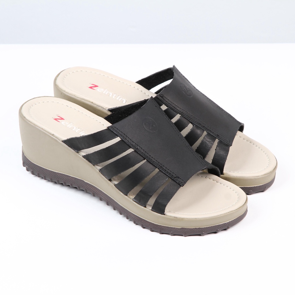 Zeintin - Sandal Wanita Kulit  Sandal wanita Slop Wanita Sandal Widges  Baru WR