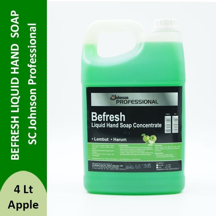 Jual Befresh Sc Johnson Hand Soap 4 Liter Shopee Indonesia