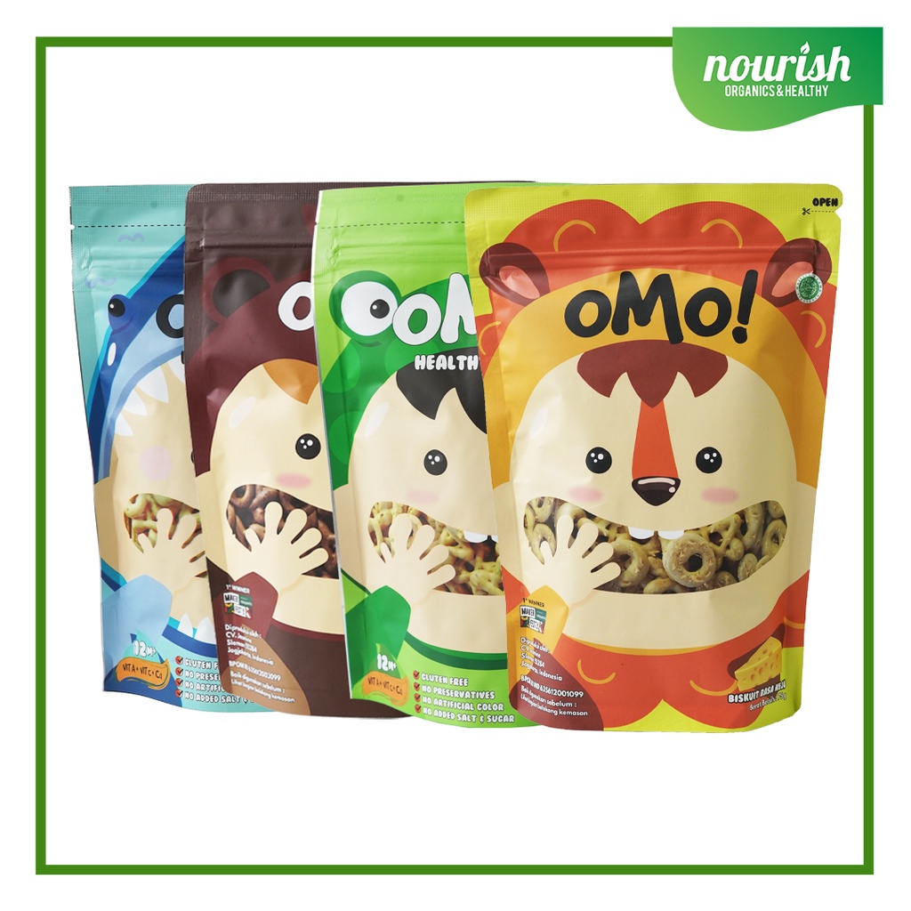 OMO ! OMO PUFF - Omo Healthy Snack Sehat Bayi Anak 75g