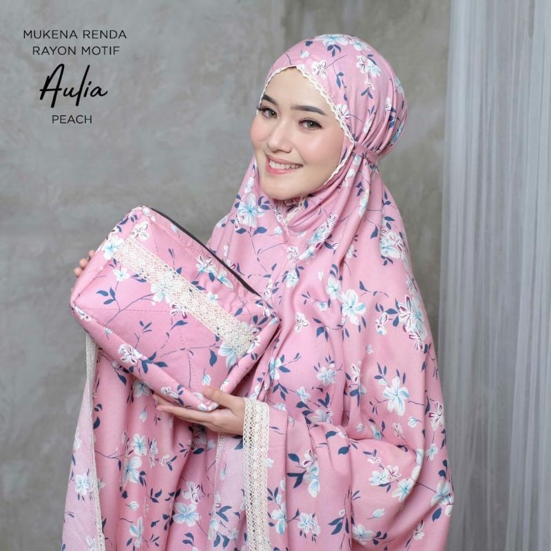 GMM | Mukena Rayon Motif Resleting