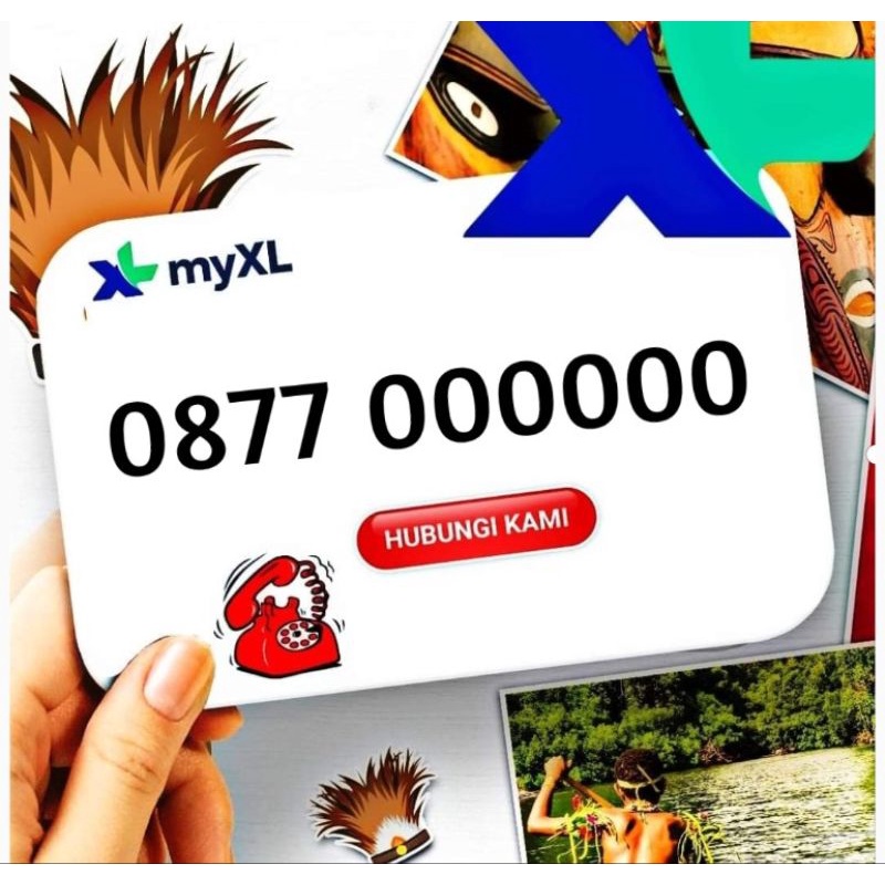 NOMOR CANTIK XL AXIATA 4Glte hexa 000000