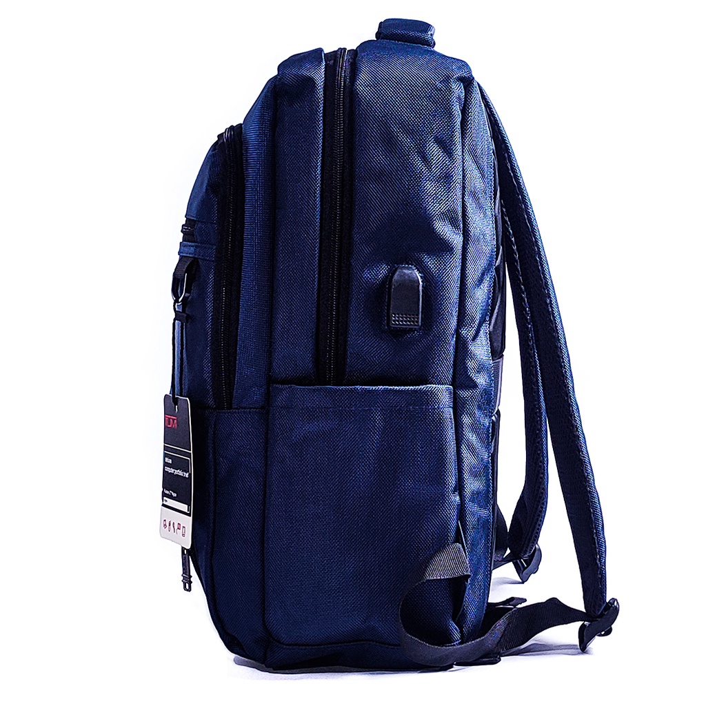 Ransel TM Tas Backpack Tas Sekolah Kuliah Kerja Impor Premium