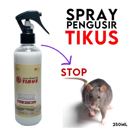 Spray Obat Pengusir Tikus Cairan Semprot Semprotan 250ml [RA20] Ampuh