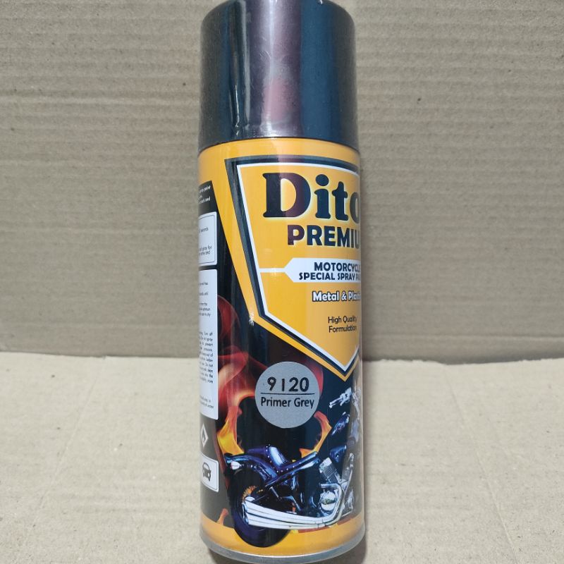 Pilok Cat Diton Premium Paket Lengkap 3 Kaleng Dark Bluish Grey 9179 Abu abu Monyet Primer Grey 9120 Clear Gloss 9128 400cc Pilox Paketan Cat Semprot Special Spray Paint