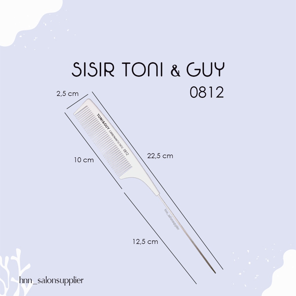 Sisir Professional Rambut Salon Barber Barbershop Toni and Guy 0812