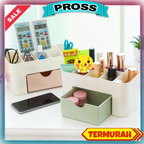 KOSMETIK STORAGE Kotak Rak Tempat Simpan Perhiasan Aksesoris