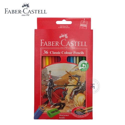 

Pensil Warna Faber Castell 36 Warna Classic Panjang