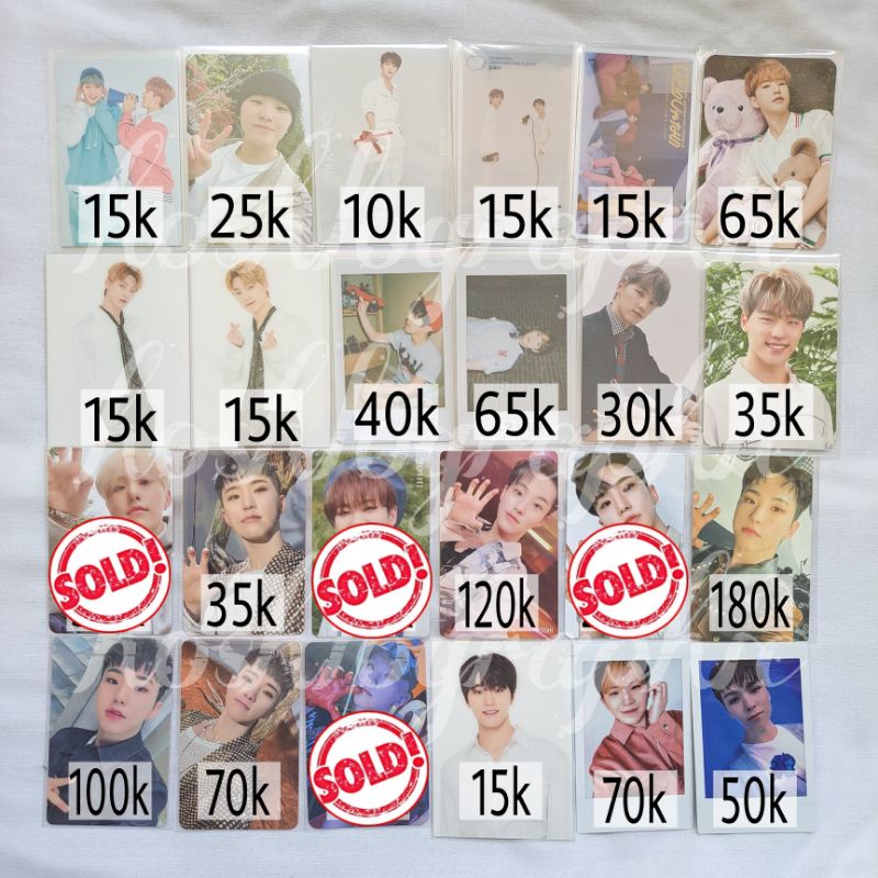 [OFFICIAL] SEVENTEEN Hoshi Woozi Vernon Dino TRADING CARD PHOTOCARD APPMUS POB
