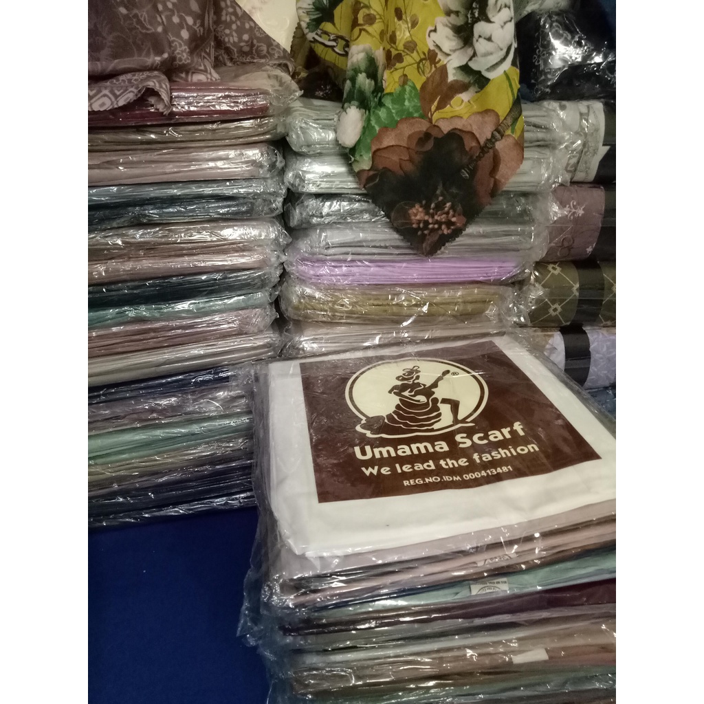 Umama Scarf - Segi Empat Basic Voal / Segi Empat Voal Polos / Umama Basic Voal - Part 3