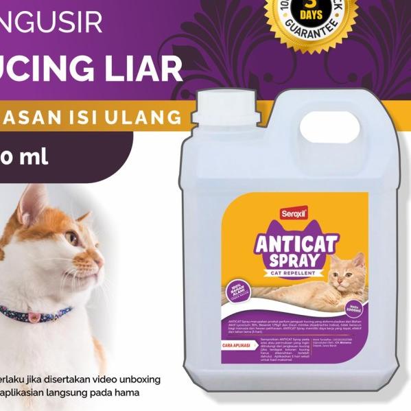 (Isi Ulang) Seroxil Pengusir Kucing BAB PUP Sembarangan Cat Repellent
