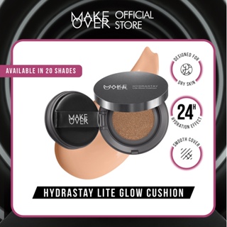 Image of [NEW SHADES] MAKE OVER Hydrastay Lite Glow Cushion 15 g - Cushion for Dry Skin