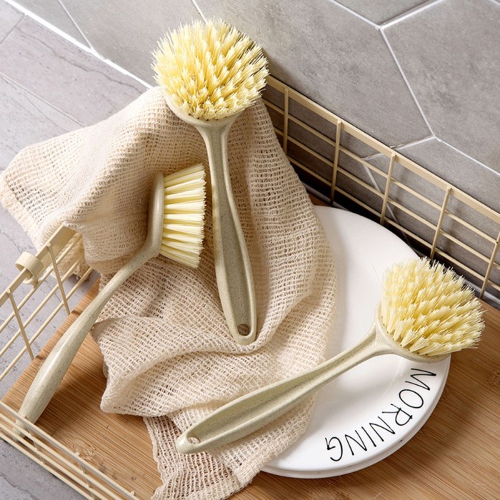 Sikat Pembersih Dapur Gagang Panjang Kitchen Brush Panci Kompor closet