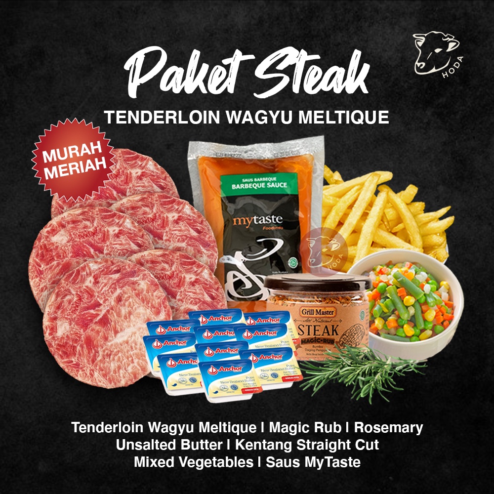 Jual Paket Steak Tenderloin Wagyu Meltique Bundling Hemat Shopee Indonesia