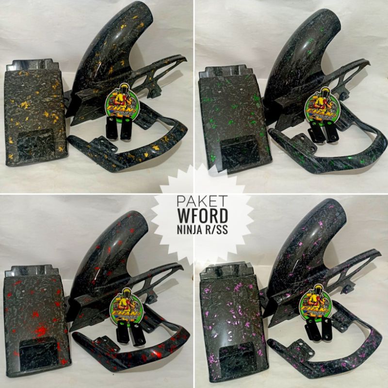 Spakbor Belakang Carbon Ninja SS Paket Carbon ninja R Kolong Carbon Ninja SS Begel Carbon Ninja