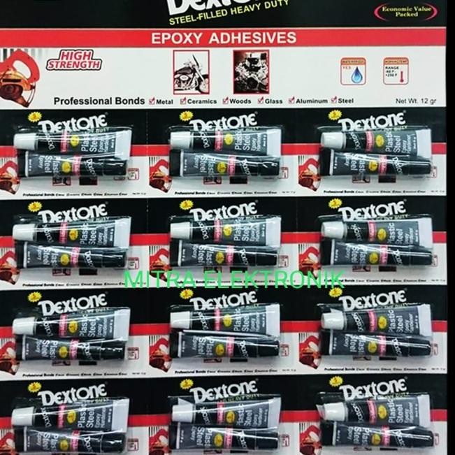 

Lem DEXTONE 5 menit hitam/ lem dextone 5 menit lembaran/ 1 lembar