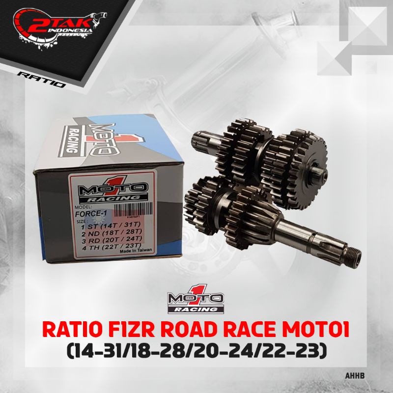 RATIO MOTO 1 FIZR 14/31-18/28-/20-24/22-23