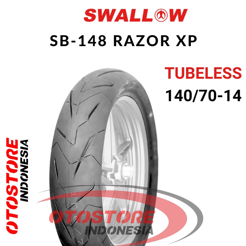 Ban Luar Motor Swallow SB-148 RAZOR XP 140/70-14 RING 14 Tubeless  ban motor