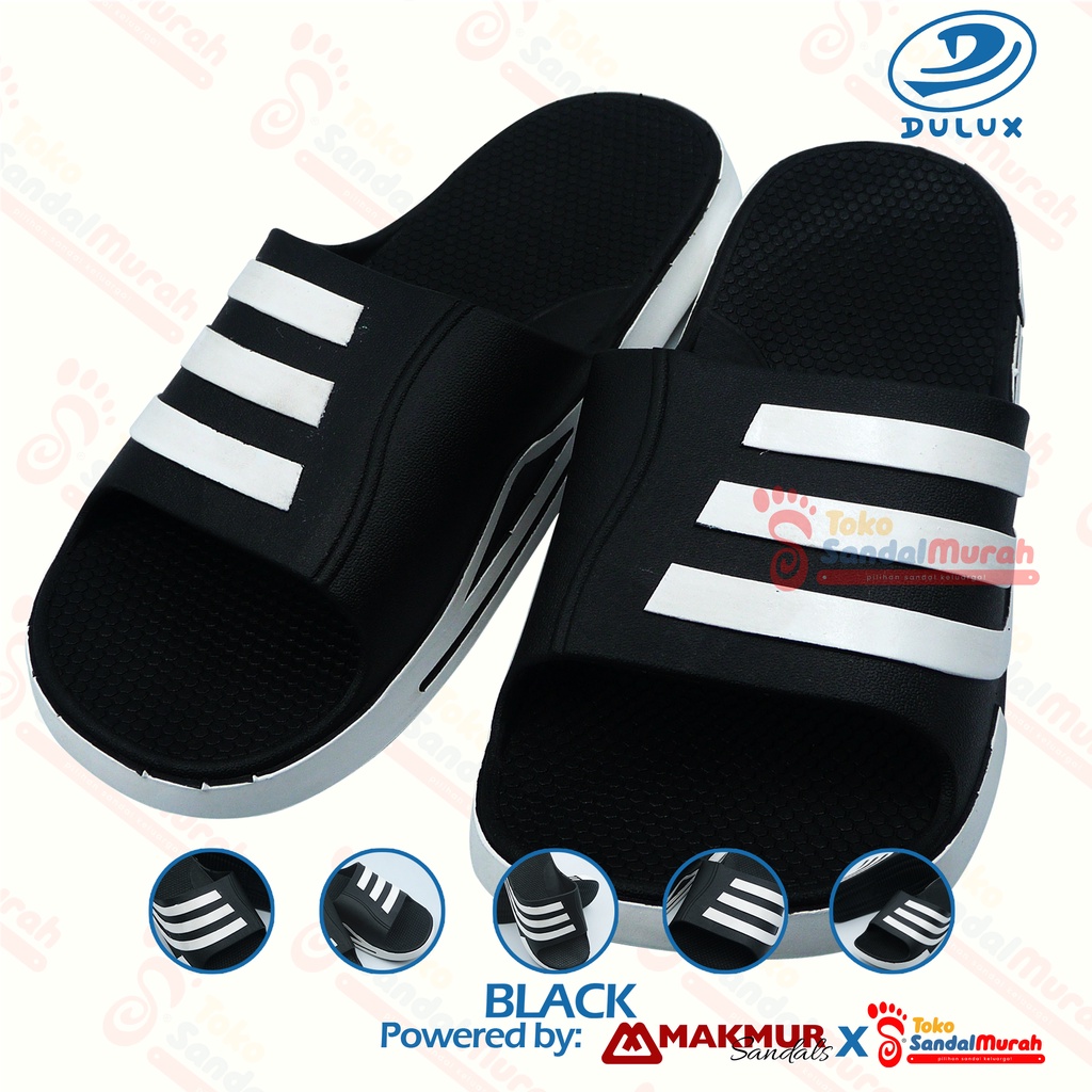 Toko Sendal Murah - Sandal Pria Warna Hitam Uk 30-43 / Sandal Slip On Anak Tanggung Dewasa / Sandal Slop Pria Model Terbaru / Sandal Slop Pria Kekinian / Sandal Pria Wisata / Sandal Pria [ Toko Sendal Murah M 15 CQ 073 H]