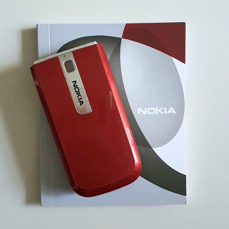 Hp Nokia 2505 CDMA Red Flip Langka