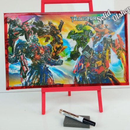 

1 Set Papan tulis anak / Transformer / Papan tulis white board
