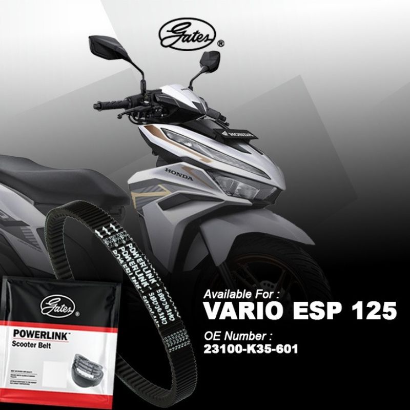 Vanbelt fanbel vbelt  Beat Vario 125 LED original gates thailand