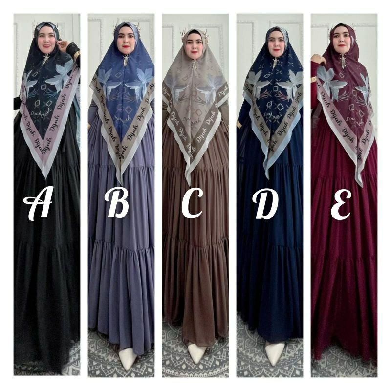 DIJAH 684 BY DIJAH GAMIS SYARI TERBARU BAJU SYARI ORIGINAL DIJAH TERBARU