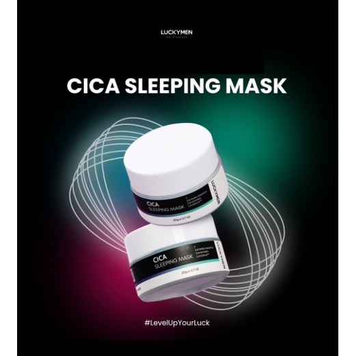 LUCKYMEN Cica Sleeping Mask - 1 pcs